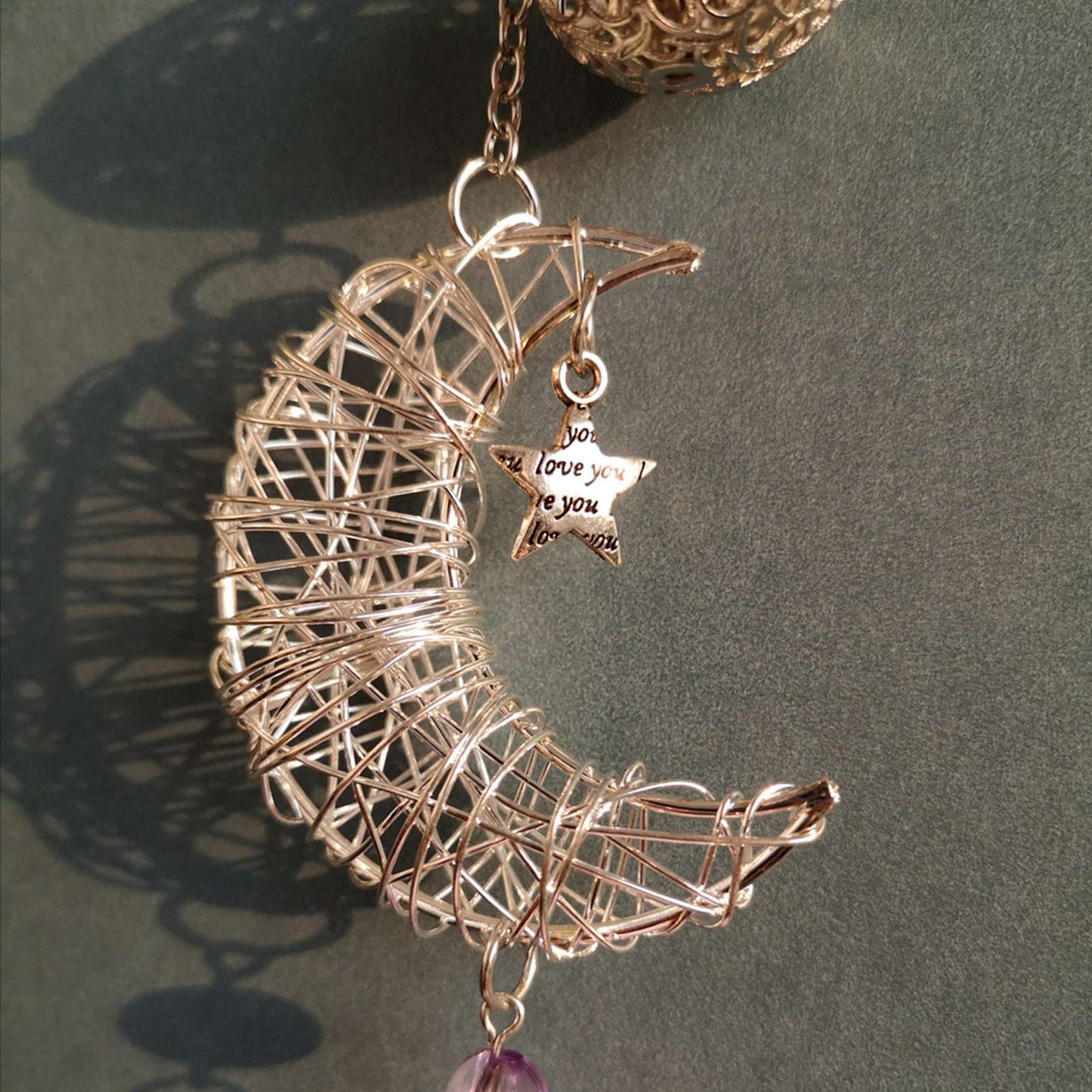 Half Moon car hanging decoration